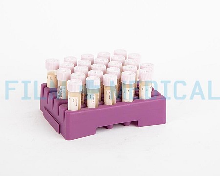 Sample Rack purple Base 